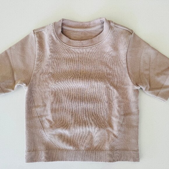 Everlane The Seamless Tee in Burnt Sugar, XS/S - Picture 1 of 3